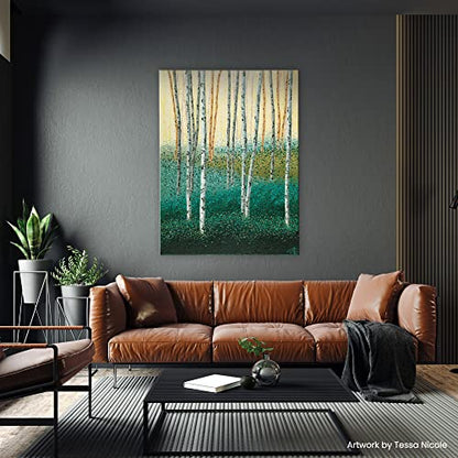 Practica Economy Stretched Cotton Canvas 20-Pack, 12x12 - Acid-Free Acrylic Primed Canvas for Acrylics, Pastels, Graphite, & More! - size: 12" x 12"