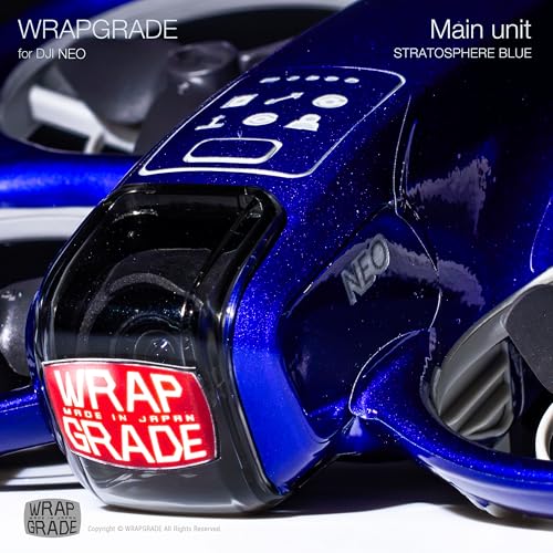 WRAPGRADE Skin Sticker Compatible with DJI NEO Full Wrap (Stratosphere Blue) - color: Stratosphere Blue