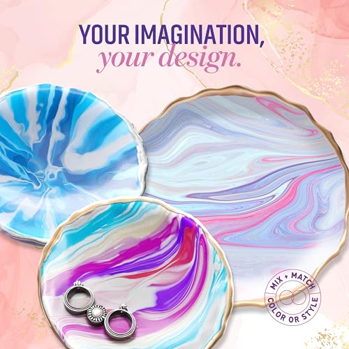 Craft 'n Clay - Jewelry Dish Making Kit for Kids 8-14 Years - DIY Crafts