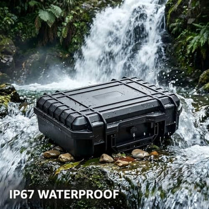 Ant Mag Waterproof Hard Case 9.2x6.5x2.7 - style: 9.2*6.5*2.7in/2.6liter