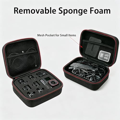 6.7 x 4.7 x 2.6 inch Small Hard EVA Case with Foam