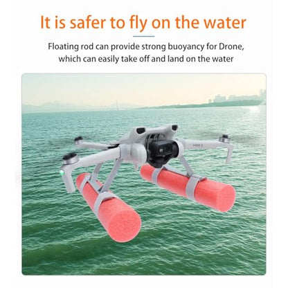 FPV Drone Buoyancy Stick Tripod Set Foldable Landing Gear Height Extension Booster Buoyancy for DJI Mini 3 Pro/Mini 3 Accessory YUBJIANG