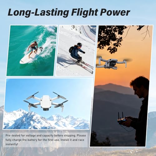 Mini 2 Series Intelligent Flight Battery 2400mAh 7.7V Replacement Battery Compatible with DJI Mini 2/2 SE/4K Up to 31Mins Flight Time - style: 1PACK