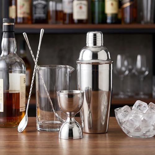 Homestia Bell Jigger for Bartending, 2 oz 1 oz Double Cocktail Jigger - color: Bell Jigger - Silver
