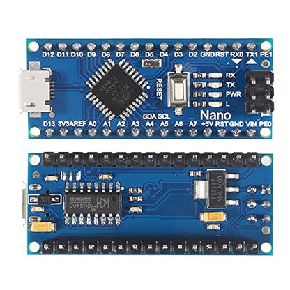 AITRIP 5pcs for Nano Board CH340/ATmega+328P Without USB Cable, Micro USB Nano Board ATmega328P 5V 16M Micro-Controller Board Compatible with Arduino Nano V3.0 - color: 5PCS
