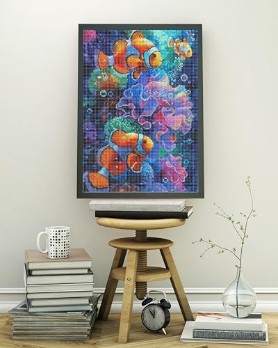 Clownfish 5D DIY Diamond Painting Kits for Adults - color: KM928-1