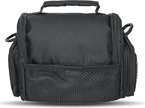 I3ePro Medium Soft Padded Digital SLR Camera Travel Case/Bag with Clip-on Detachable and Adjustable Strap