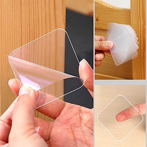 10PCS Large Double Sided Adhesive Pads for Mounting,2.36in - size: 10PCS，2.36inch x 2.36inch