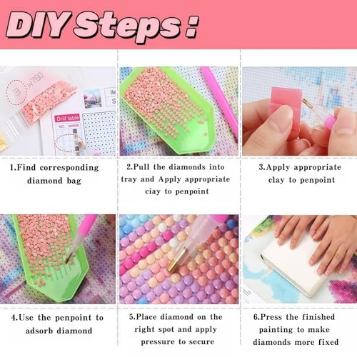 Diamond Painting Kits for Adults,5D Crow Diamond Art Kits for Beginners - color: KM344-1
