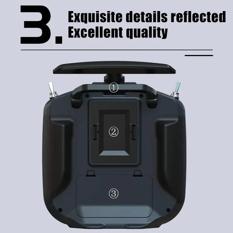 Jumper T12 MAX 2.4G ELRS Hall Gimbals Transmitter EDGETX Full Function Multi-Module Radio Remote Controller for RC FPV Drone (T12 MAX Hall 2.4G)