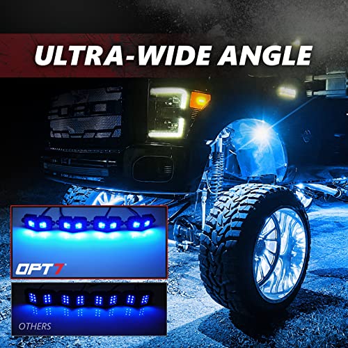 OPT7 Photon 8-Pod RGB LED Aluminum Rock Lights