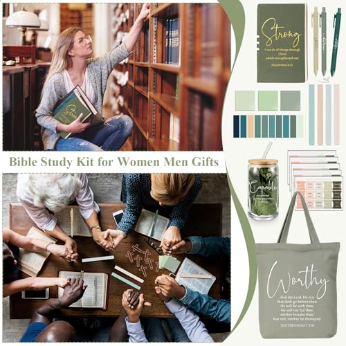 Geyoga 26 Pcs Bible Journaling Kit Bible Study Supplies Back to School Gift
