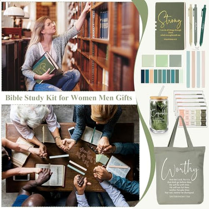 Geyoga 26 Pcs Bible Journaling Kit Bible Study Supplies Back to School Gift