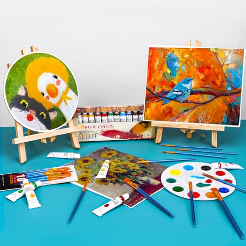 ESRICH 4 Set Acrylic Painting Kits for Adults Couples Date Night