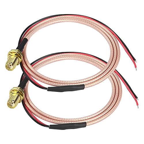 XMSJSIY SMA Female Pigtail Bare Wire Open End Solder Coaxial Coax Cable - style: SMA Female