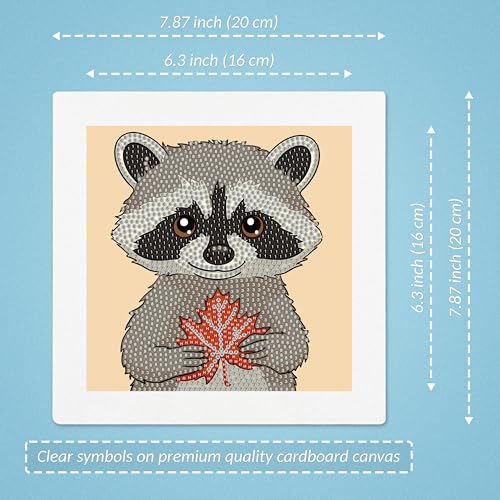 LuwoArte 6 Pack Cute Animals Diamond Art Kits for Adults Beginners - color: Cute Animals