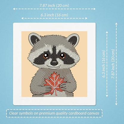 LuwoArte 6 Pack Cute Animals Diamond Art Kits for Adults Beginners - color: Cute Animals