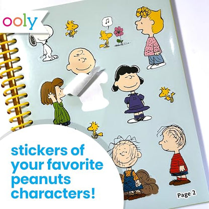 Ooly Peanuts Officially Licensed Snoopy Coloring Activity Kit, 21 Piece - color: Deluxe Peanuts Coloring Kit