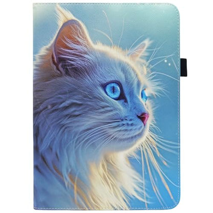 Universal 10 10.1 11 Inch Android 16 15 Tablet Case Cover - color: 03 White Cat