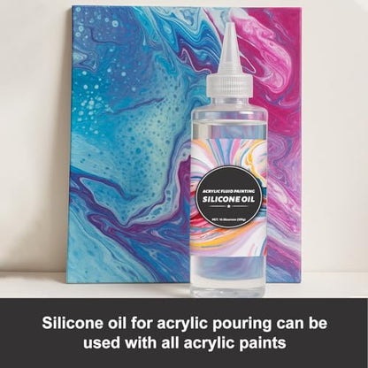 300g Silicone Pouring Oil, Add Texture Color Brightness Effect