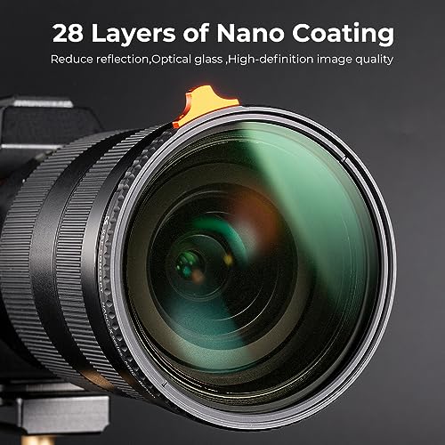 K&F CONCEPT 62mm Black Diffusion 1/4 Effect & Variable ND2-32 Filter in-1 - size: 62mm