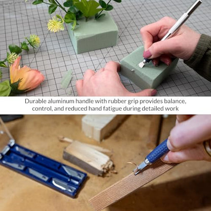 WA Portman Hobby Knife Set, Craft Knife Set with 6 Blades Polymer Clay Tool