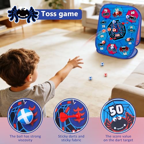Animal Bean Bag Toss Game Toy Outdoor Toss Game - color: Spider