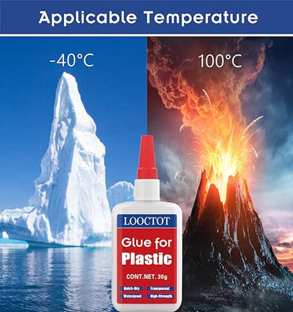 30g Plastic Glue,3D Printer Thin Glue,for Legos&Miniatures,Toy Car,ABS,PVC - style: Plastic Glue