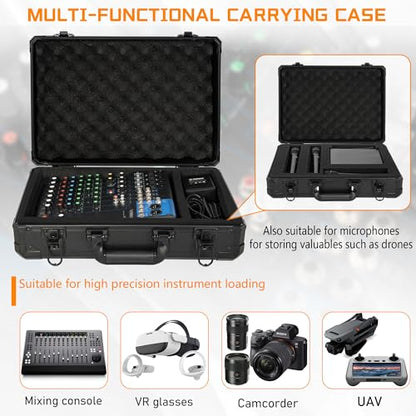 17 Inch Hard Carrying Storage Case - size: Inner：16.5''X 11.5''X 5.5''