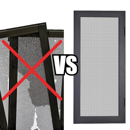 Patio Porch Screen Mesh Roll - 95"x100', Easy-to-Cut Porch Screen Mesh Roll for Patio, Pool, Durable Patio Screen Mesh Replacement - size: 95” x 100’