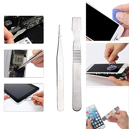 25 in 1 Electronics Repair Tool Kit,Precision Screwdriver Set Magnetic for iPhone,Cell Phone,Smart Watch,Computer,PC,Tablet,iPad,Camera,Xbox,PS4 Pry Open Replace Screen Battery