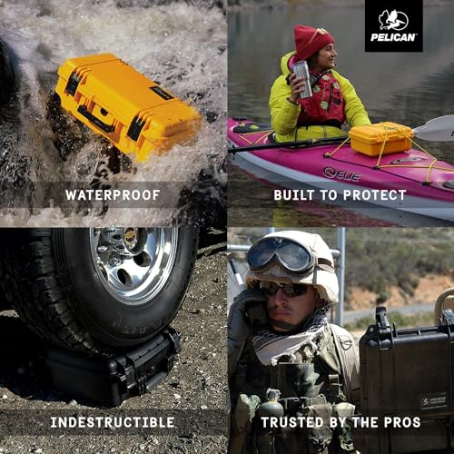 Pelican 1120 Case With Foam (Yellow) - color: Yellow, style: With Foam