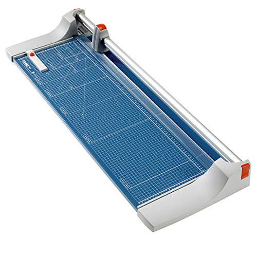 Dahle 446 Premium Rotary Trimmer, 36" Cut Length, 25 Sheet Capacity, Self-Sharpening, Automatic Clamp, German Engineered Paper Cutter - size: 36" Cut Length