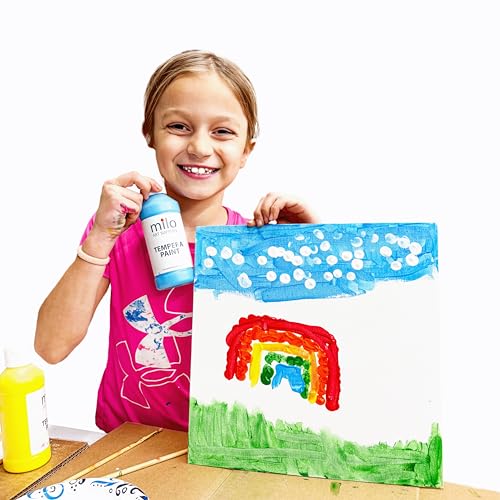 milo Sparkle Pearlescent Washable Tempera Paint, 8 Colors, 8 oz Bottles - style: Sparkle Pearlescent 8 x 8 oz Bottles