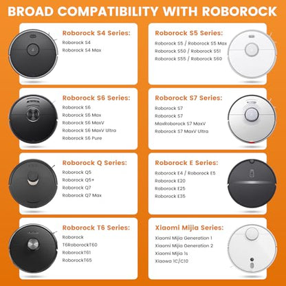 14.4V 6500mAh Replacement Battery for Roborock S4 S5 S50 S6 S7 S7 Max