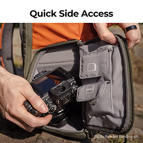 K&F CONCEPT Camera Backpack, 20L Camera Bags for Photographers - color: 04-orange
