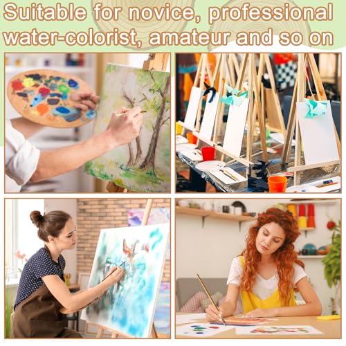 TaoBary 300 Pcs Watercolor Paper 8.5 X 11 Inch 230 GSM, Cold Press White - color: 230 Gsm, size: 8.5 x 11 Inch