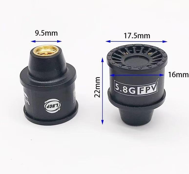 CORONIR LHCP SMA Mini Omni FPV Antennas 5.8GHz for DJI Digital HD FPV Goggles-2Pack