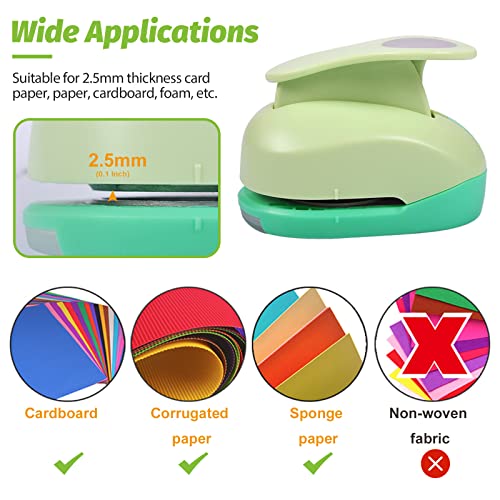 Craft Hole Punch 9 Pcs 5/8 Inch Paper Punches for Crafting Hole Punch Shape - style: 9 Different pattern 5/8 Inch Set 3
