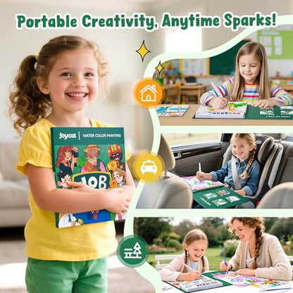 JoyCat Paint with Water Coloring Books for Toddlers (Occupations) - style: Occupations