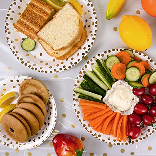 4 Pack Gold Plastic Tablecloths, Waterproof Disposable Party Table Covers - color: Gold, size: 54" x 108" (4 Pack)