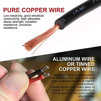 G 3 Pin Waterproof Connector 16AWG Electrical Male Female Wire Plugs - size: 3 PIN
