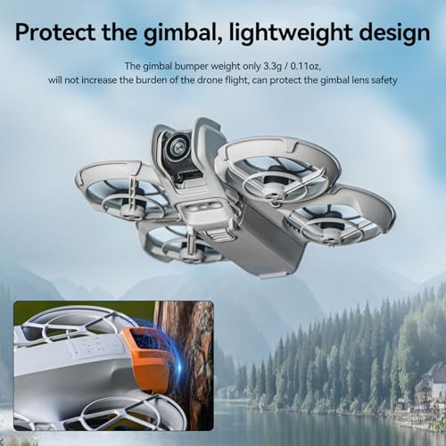 DJI NEO Accessories Kit Combo, with Hard Shell Carrying Case, Drone Gimbal Protective Cover, Battery Protector (Only for DJI RC-N2 / RC-N3 Controller)