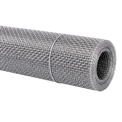 Stainless Steel 304 Wire Mesh 23.6 Inchx10 Foot - 10 mesh 0.45mm Diameter Hardware Cloth