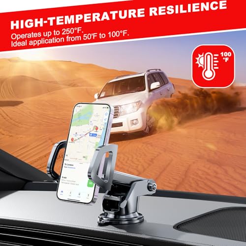 Double Sided Tape Heavy Duty 40PCS Adhesive Pads 1“ and 2” Squares Dots Rectangles Strong Waterproof Mounting Tape for Dashboard Dash Cam Windshield Suction Cup Phone Holders Black