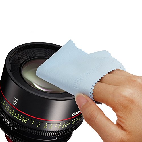 Wisdompro 8-Pack 5.7x6.9 Inches Soft Microfiber Cleaning Cloth, Colorful - color: Colorful