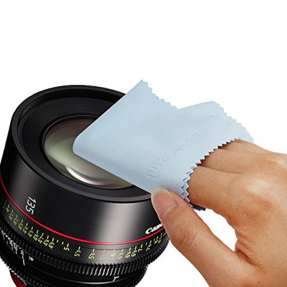 Wisdompro 8-Pack 5.7x6.9 Inches Soft Microfiber Cleaning Cloth, Colorful - color: Colorful