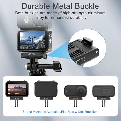 FiTSTILL Magnetic Quick Release Adapter for DJI OSMO Nano/OSMO Action 6 - size: DJI OSMO nano&Action 6
