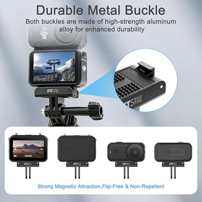 FiTSTILL Magnetic Quick Release Adapter for DJI OSMO Nano/OSMO Action 6 - size: DJI OSMO nano&Action 6