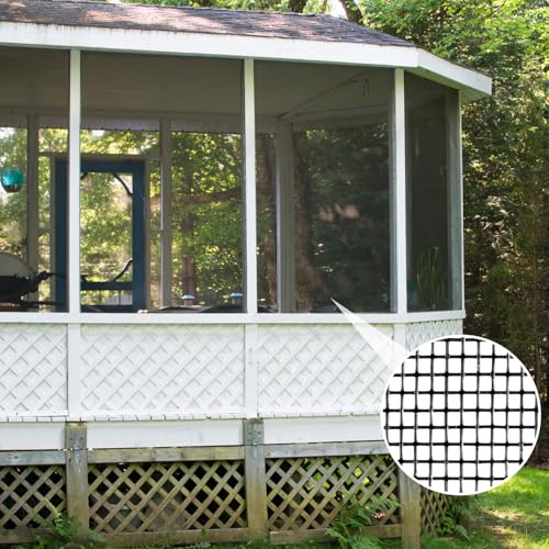 Patio Porch Screen Mesh Roll - 95"x100', Easy-to-Cut Porch Screen Mesh Roll for Patio, Pool, Durable Patio Screen Mesh Replacement - size: 95” x 100’